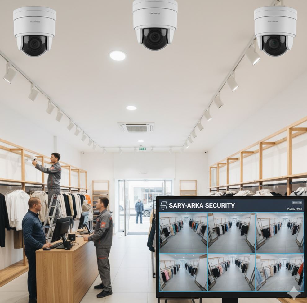 Видеонаблюдение для магазина
